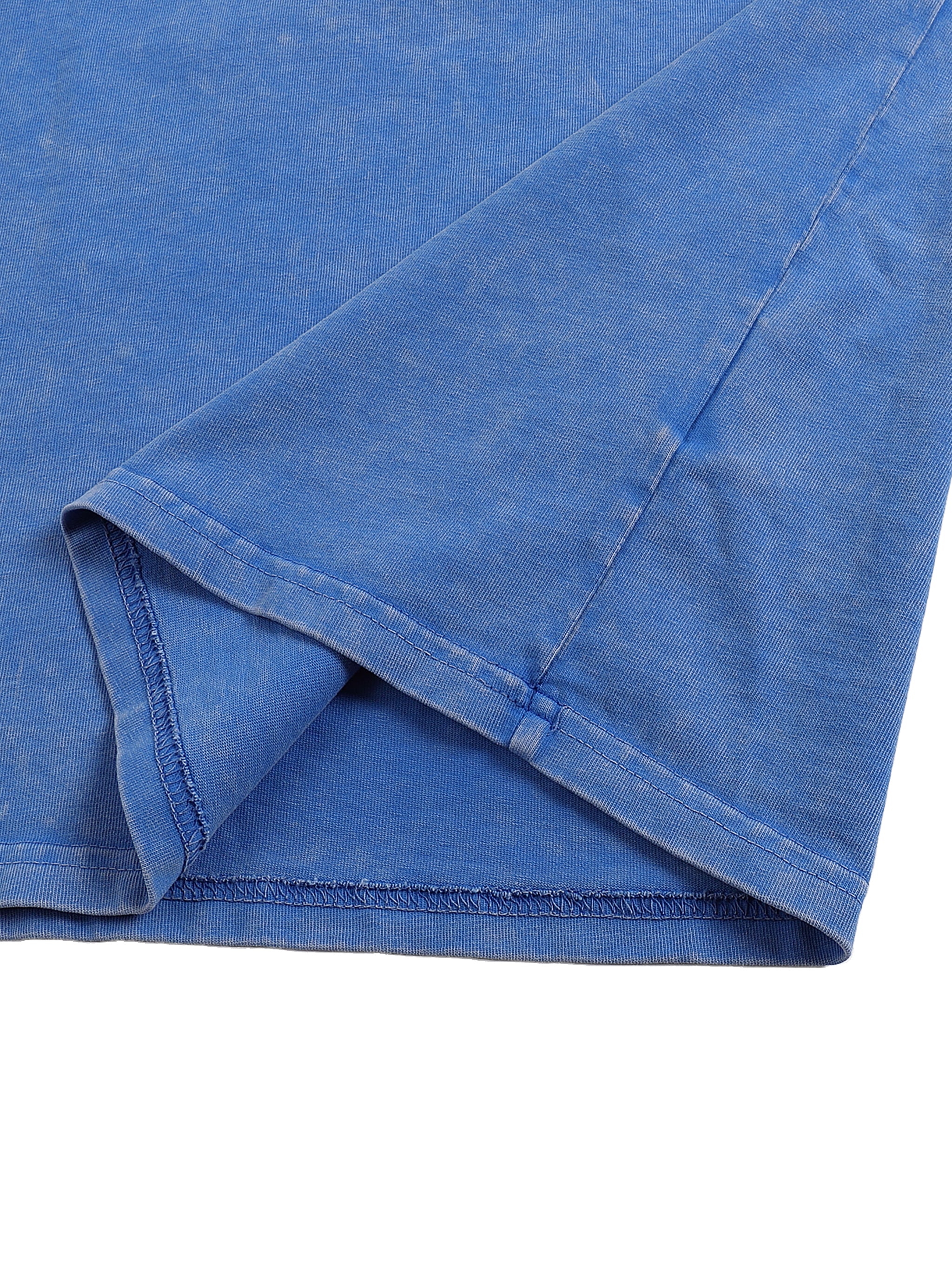 Snow Washed Oversized Cotton T-Shirt - Club Tattoo