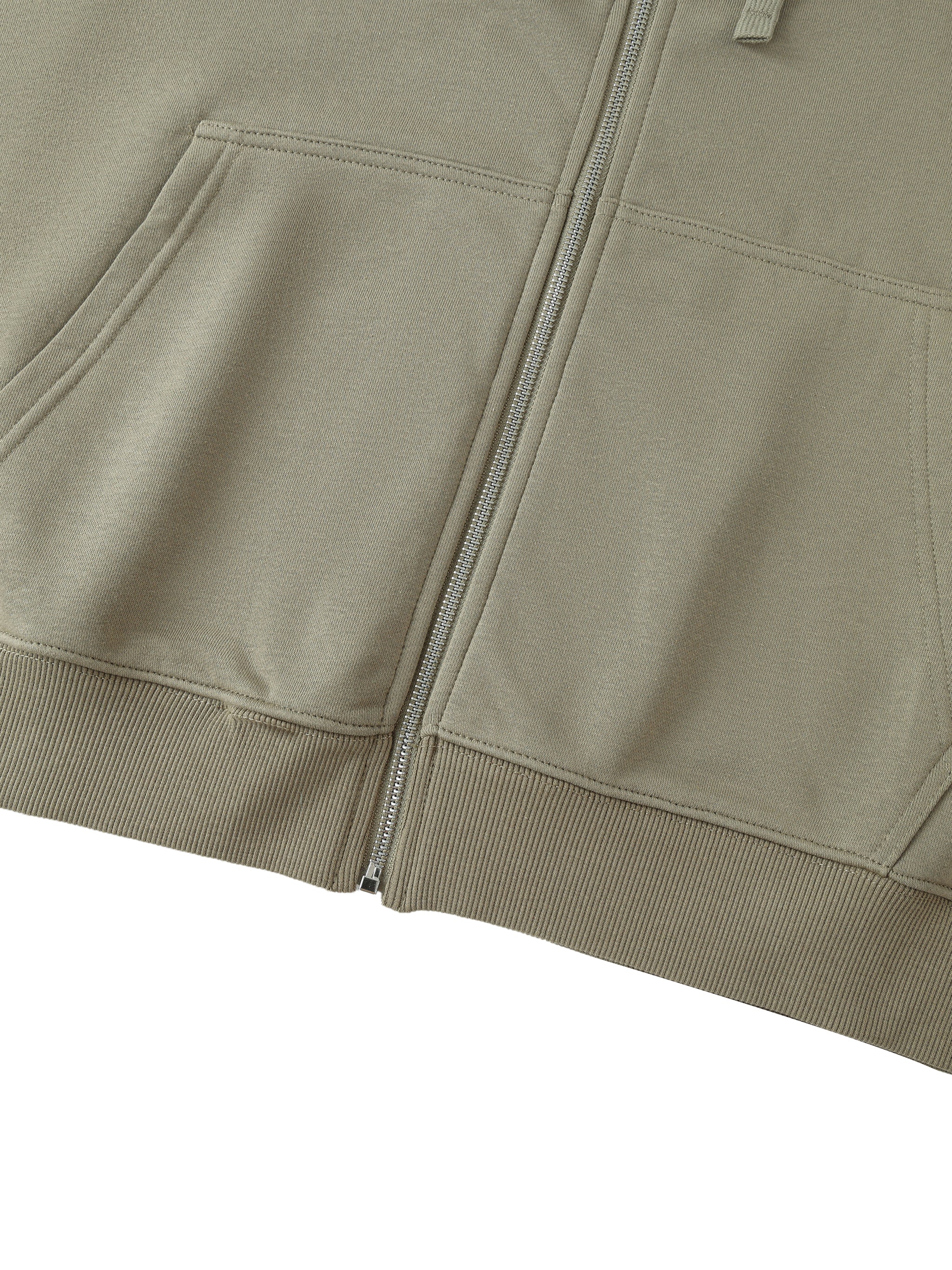 Drop-Shoulder Zip Up Hoodie - Club Tattoo