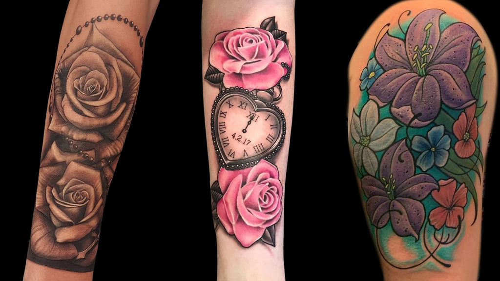 27 Amazing Flower Tattoo Inspirations