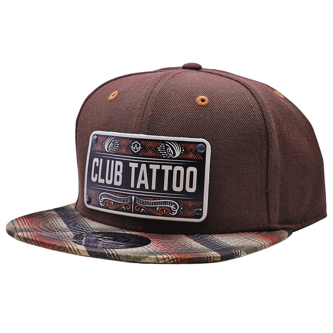Brown Flannel Hat - Club Tattoo