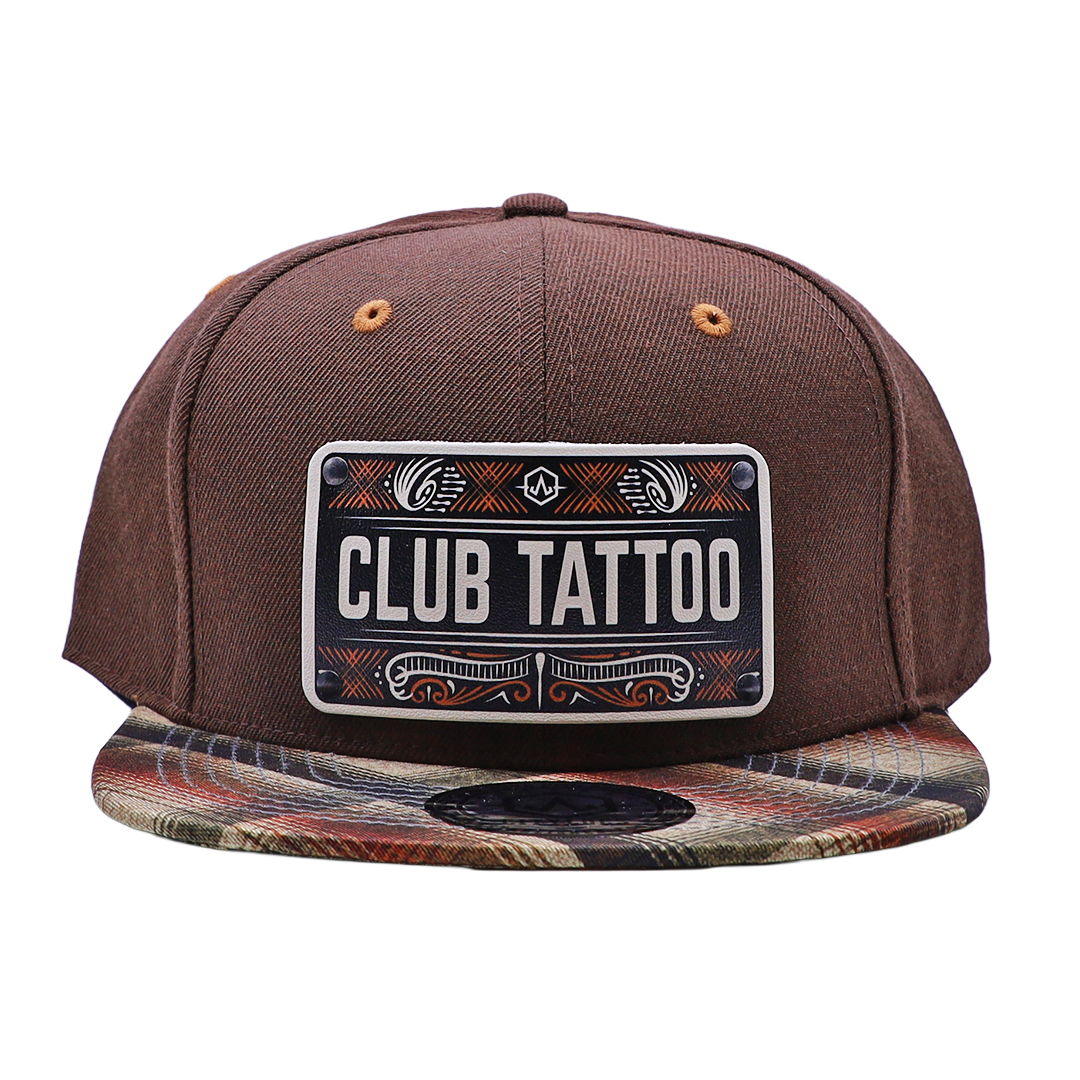 Brown Flannel Hat - Club Tattoo