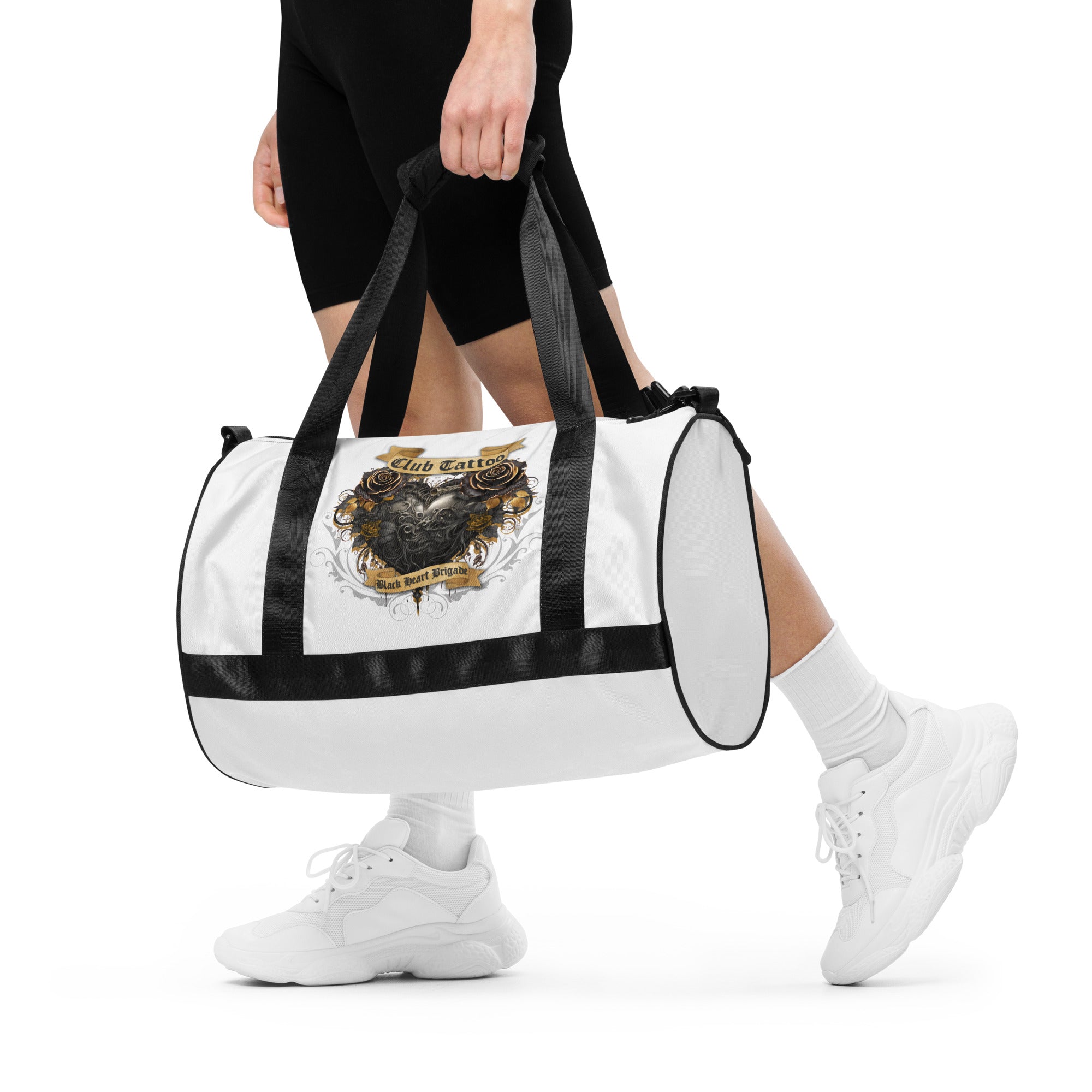 Black Hearts Brigade gym bag - Club Tattoo