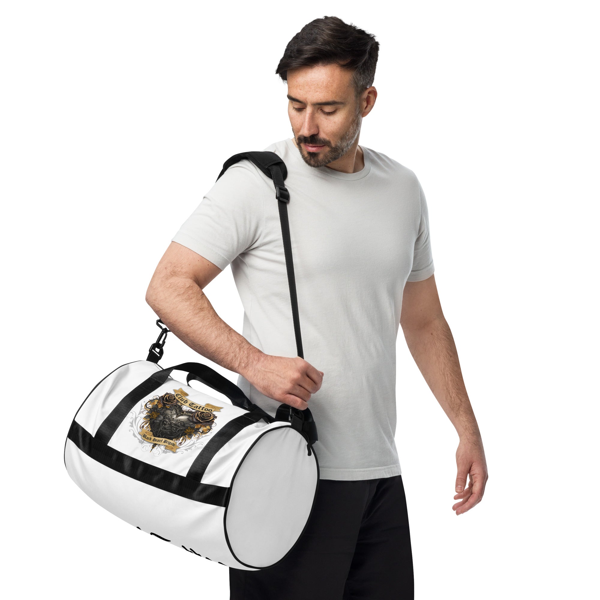 Black Hearts Brigade gym bag - Club Tattoo