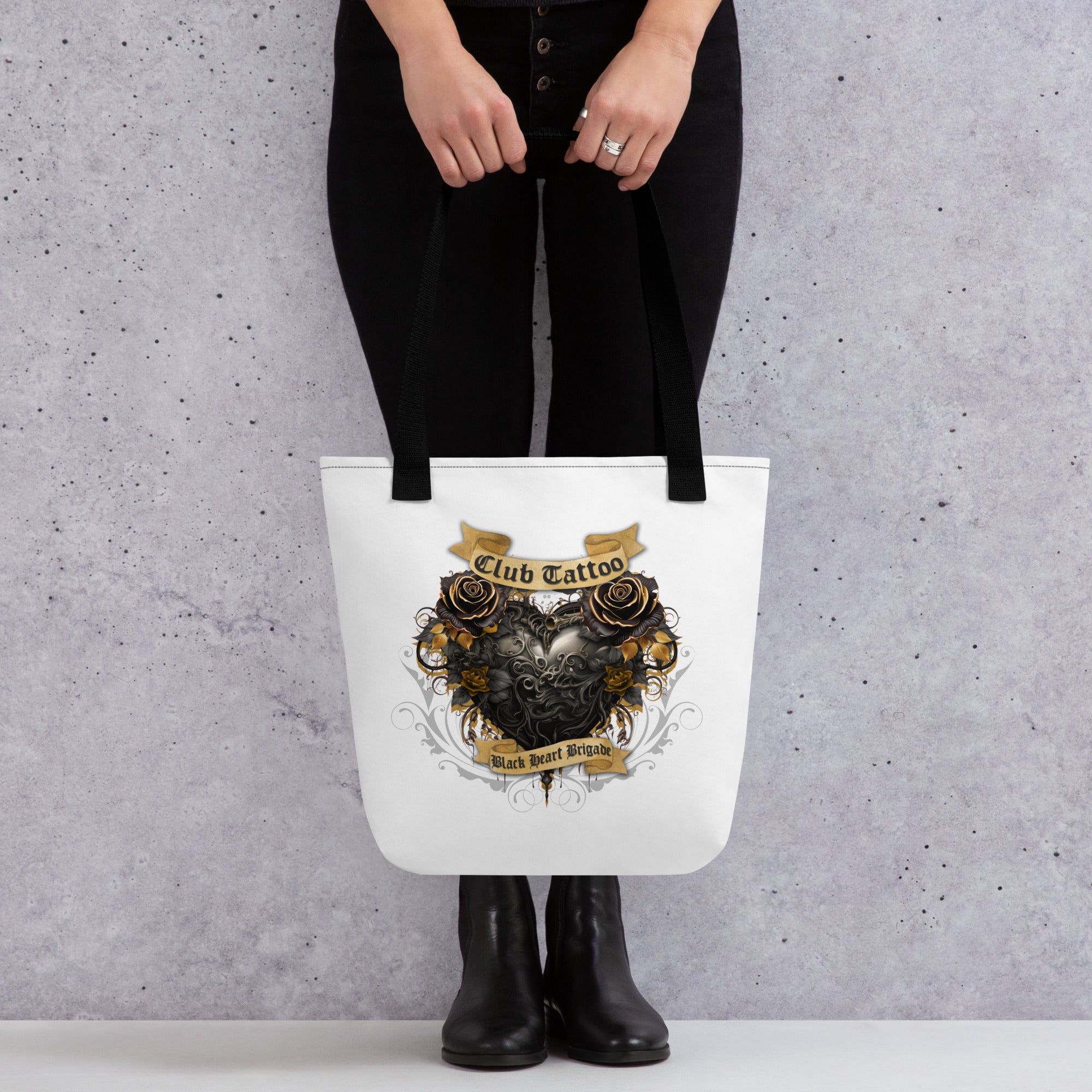 Black Hearts Brigade Tote bag - Club Tattoo