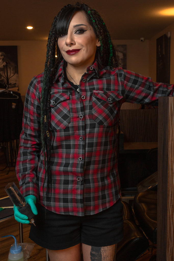 Club Tattoo x Dixxon Flannel Co Limited Edition Flannel (Women's) - Club Tattoo