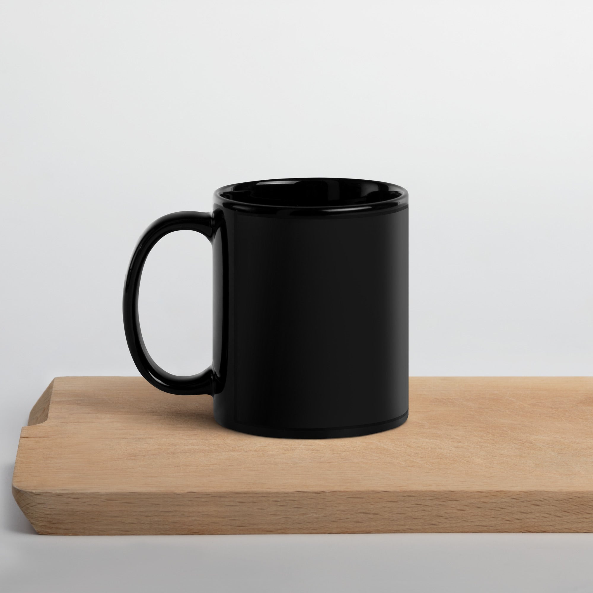 Apothecary Black Glossy Mug